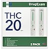 2 Pack – DrugExam Highly Sensitive Marijuana THC 20 ng/mL Single Panel Drug Test Kit – Marijuana Drug Test with 20 ng/mL Cutoff Level for Detecting Any Form of THC in Urine up to 45 Days (2)