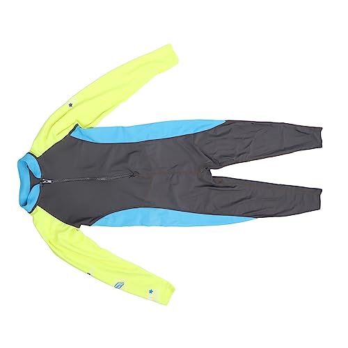 Roupa de banho para meninos de secagem rápida com costura fina e zíper frontal para o verão