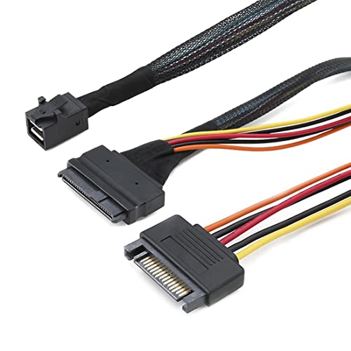 Cable MINI SAS 36P SFF-8643 a SFF-8639 50 cm miniatura 3