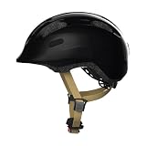 ABUS Smiley 2.0 - Casco Infantil de Bicicleta para niño y niña - Negro, Talla M