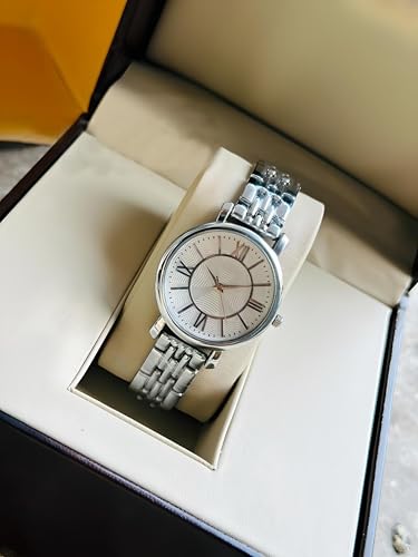 styledose Women Analogue Wrist Watches for Women's & Girls&Miss&Ladies Diamond Studded Roman Dial Rosegold Colored Stylish Bracelet Strap