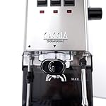Gaggia RI9380/46 Classic E24 Espresso Machine, Brushed Stainless Steel - Image 2