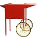 Paragon - Manufactured Fun Medium Popcorn Cart for 6 and 8-Ounce Poppers (Red)