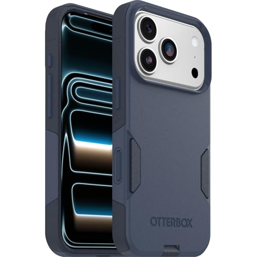 Otterbox Commuter Series MagSafe Funda para iPhone 17 Pro, Resistente a Golpes y caídas, Rugerizada, Protectora, Testada 3X estándares Militares anticaídas, Azul