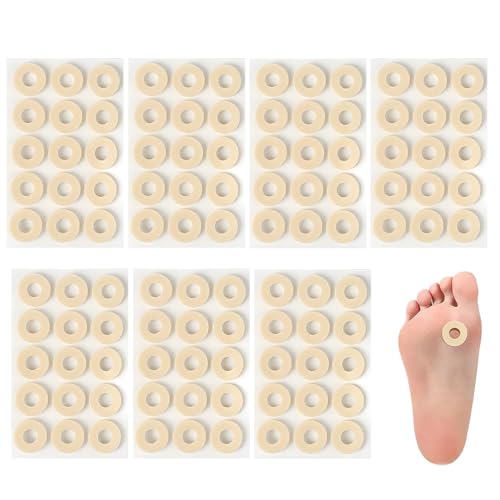 Image of 75 PCS Small Corn Cushion Pads for Feet, Toe Cushions for Corns