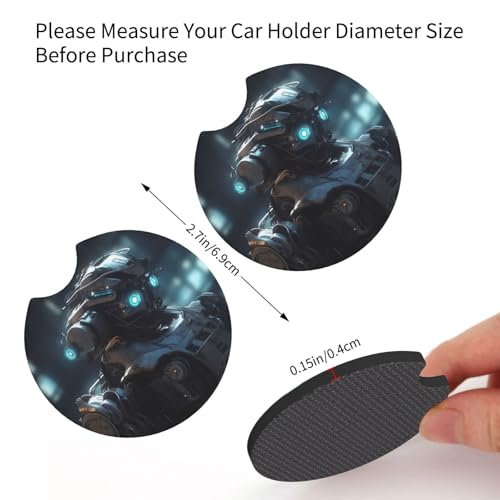2 Pack Portavasos de Auto Universal 2.7 Pulgadas miniatura 2