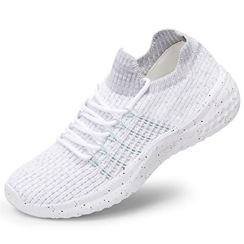 Image of Women's Walking Shoes Tennis Athletic Sport Lightweight Slip on Sneakers