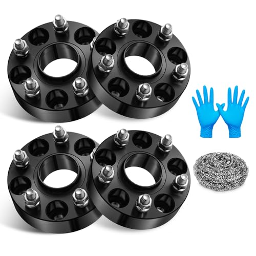 Image of BDFHYK 5x114.3mm Wheel Spacers 1.5 inch 5x4.5 Hubcentric Wheel Spacer Compatible with Lexus ES250 ES300,tC xB,Avalon Camry, Forged 5 Lug Wheel Adapters M12x1.5 & 60.1mm Hub Bore, Set of 4