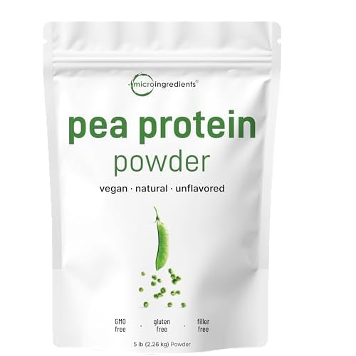 Micro Ingredients Pea Protein Powder 5 lbs