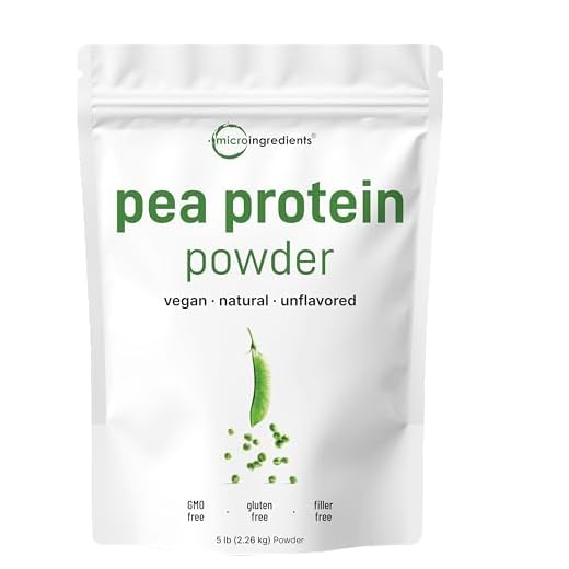 Premium Pea Protein Powder, 5 Pounds