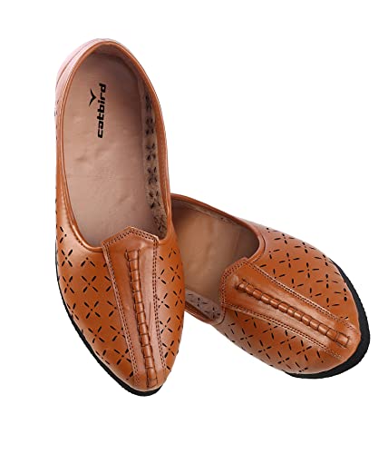 Image of CatBird Men's Traditional Ethnic Nagra | Classic Design Jalsa Mojaris Jutti