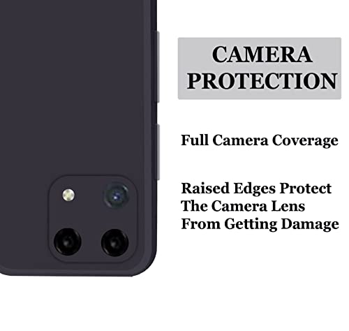 Image of A rtistque Back Cover Case for Realme C21Y / Realme C25Y with Camera Protection | Shockproof TPU | Stylish Protective Design | Slim Fit | Ultra Matte | Realme C21Y / Realme C25Y Back Cover - Black