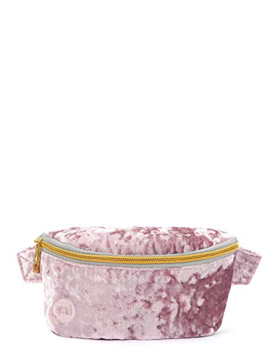 Mi-Pac Mi-Pac Bum Bag Crushed Velvet - Pink Riñonera de Marcha 22 Centimeters 1.6 Rosa (Pink) Cover