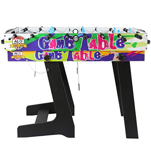 image for Hysport 4ft 4 in 1 Multi Game Table Combo Games Table, Foosball, Air H