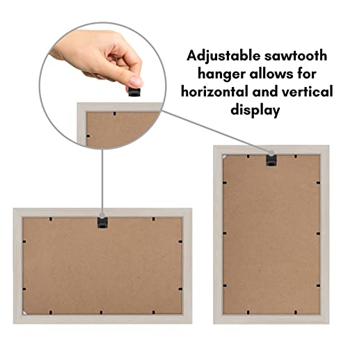 Cadre photo en bois clair Americanflat pour décoration murale