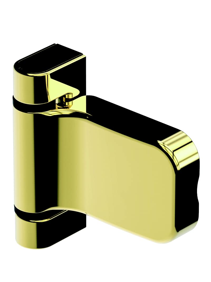 Mila Prosecure Composite Door Hinge Flush Face Fitting Timber Gold