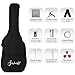 Fojill Heavy Metal Cool Shape Electric Guitar Kit Set Beginner Starter Combo Package Bundle 20W Amplifier Amp Accessory Padded gig Bag,Picks, Cable,Strap,Extra Strings