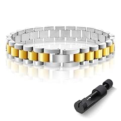 Watch Band-Silver Gold