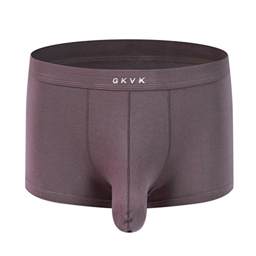 Men's 4 Pack Micro Modal Separate Pouches Trunks Low Rise GiveNGo