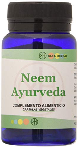 Alfa Herbal Neem Ayurveda 60Cap. 100 ml, 60 unidad, 1