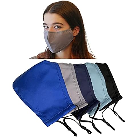 Xchime 5-Pack Cloth Face Masks Cover