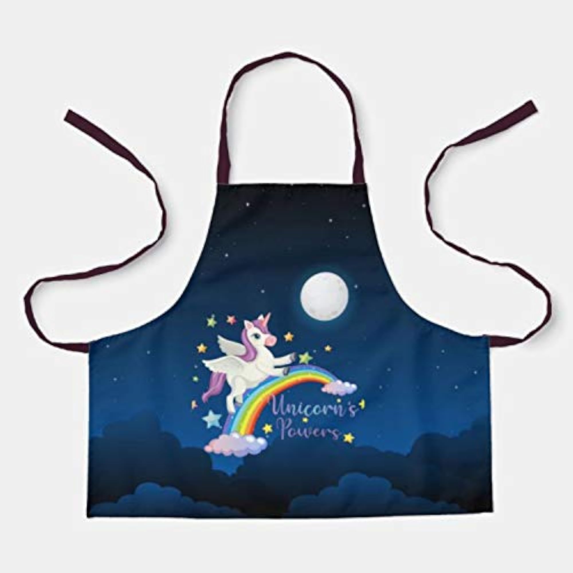 Kids Waterproof Chef Apron for Boys & Girls, Adjustable Neck