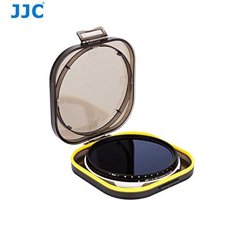 Image of JJC F-NDV77 Series Variable Neutral Density Filter (77mm) for Camera Lens Photography, ND2 - ND400 Adjustable ND Filter