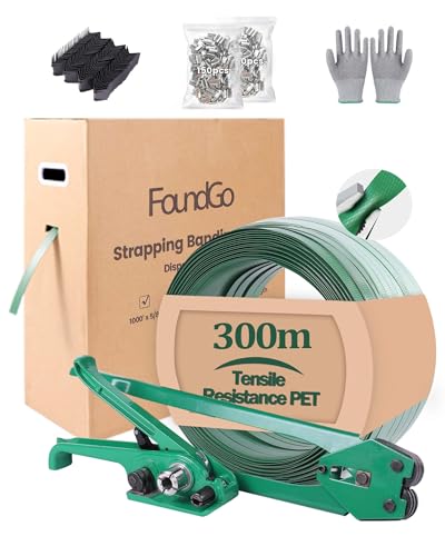 FoundGo Manuelle Umreifungsgerät [12-19mm] Umreifungsset mit...