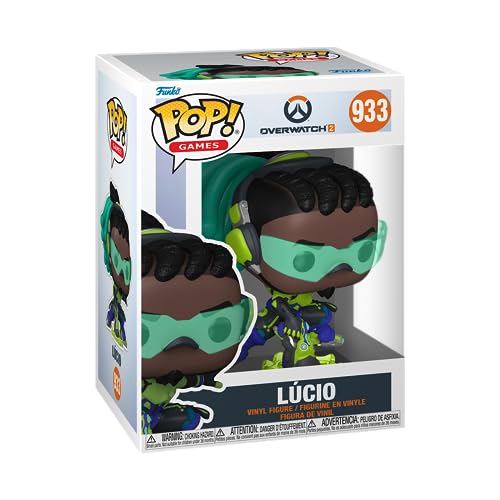 Funko POP! Games: Overwatch 2 - Lúcio - Overwatch - Collectable Vinyl Figure - Gift Idea - Official Merchandise - for Kids & Adults - Video Games Fans - Model Figure for Collectors and Display
