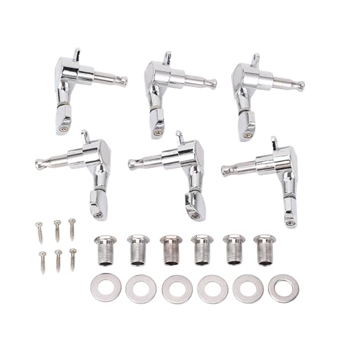 3L 3R Guitar Tuning Pegs Sealed String Tuning Pegs Keys Machine Heads Knobs Metal Electric Acoustic Guitar Parts Replacement