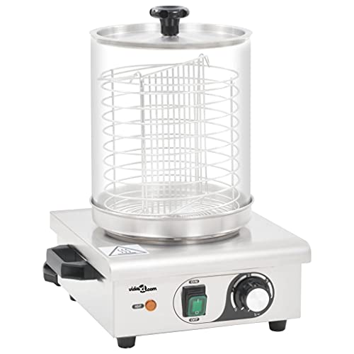 Produktfoto von vidaXL Hot-Dog-Gerät aus Edelstahl, 450 W, Kocher, Küche