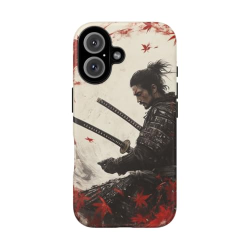 Coque iPhone 16 Samouraï et Katanas - Protection Mate Anti-Chocs