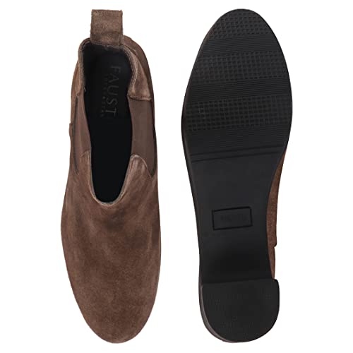 Image of FAUSTO Women Flared Heel Boots