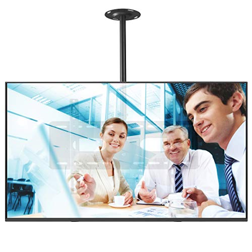 Suptek Soporte TV de Techo Se Adapta a 32 a 60 Pulgadas LCD LED Pantalla de Plasma Altura Ajustable VESA 600x400 Capacidad 75kgs MC5602