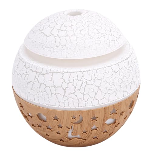 Mini humidificador aromaterapia 100ml difusor LED multicolor