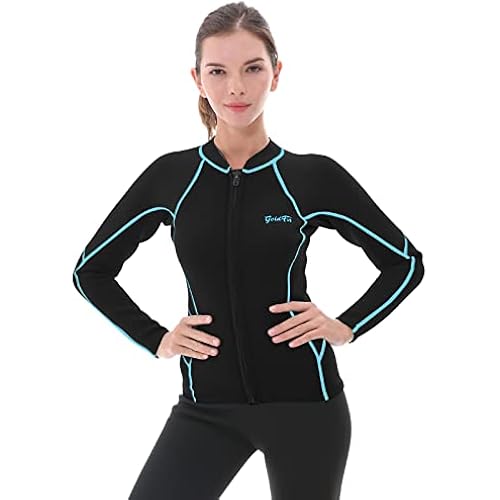 GoldFin Wetsuit Top Women 2mm Wet Suit Neoprene Jacket