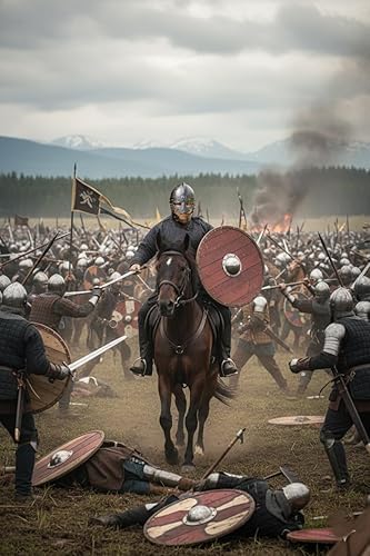 Medieval Viking Chainmail Helmet with Nasal Guard – Norman Roman Knight Wearable Armor for LARP, Cosplay & Halloween,