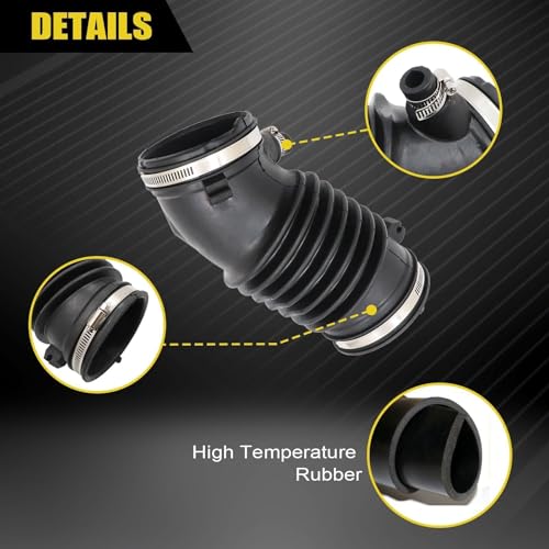 Image of SecosAutoparts 3.5L Air Intake Hose, Fit for Honda Pilot 2016-2021, Odyssey 2018-2021, Ridgeline 2017-2020, Passport 2019-2021 V6, Replace# 17228-5j6-a10 172285J6A10