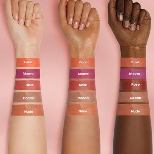 Image of Peel Off Lip Stain Long-Lasting Waterproof, Moisturizing Lip Liner Stain Natural Lip Color, Lip Liner Peel Off Stain Enhancing Complexion for Women Girls (Rose)