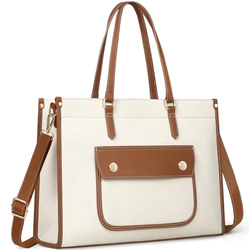 RAINSMORE Bolsos de Mujer Grande Universidad Shopper Tote para