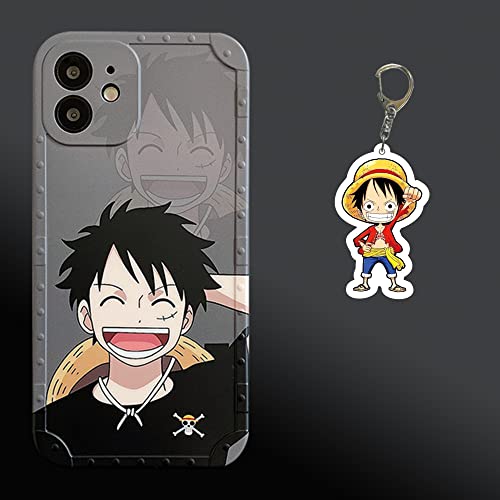 Boosos Anime Phone Case Compatible With Iphone X Xs,Anime Iphone Case For Iphone 11 12 13,Comes With Anime Keychain #TOP1