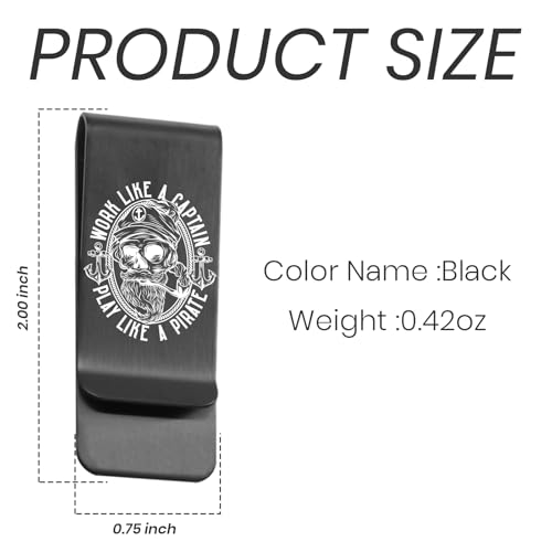 Travel-Ready Money Clip: Secure Men's Slim Wallet, Blocks International Skimmers3