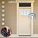 Anti-Theft No Drill Doorbell Mount Compatible with Google Nest Doorbell (Battery), Video Doorbell Door Mount for Apartment, Home, Renters, No Tools Needed and Protect Your Wall