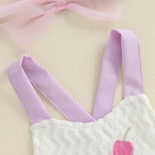 Newborn Baby Girl Romper Tutu Dress Ice Cream Embroidered Sleeveless Halter Tulle Dress Headband3