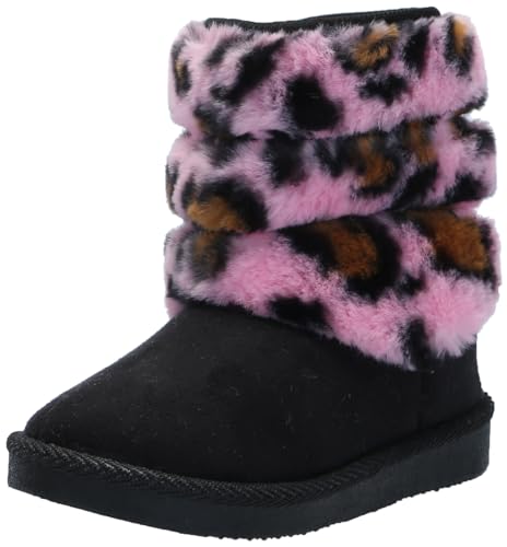 Josmo Girl's Cold Weather Outdoors Faux Fur Upper Warm Boots