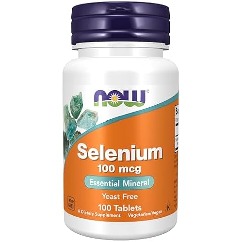 Now Foods Vegan Selenium 100mcg Tablets Cover
