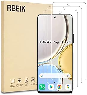 RBEIK [3PACK] Honor Magic 4 Lite Screen Protector Glass, Premium 9H Hardness Anti-Scratch Bubble Free Tempered Glass Screen Protector forHonor Magic 4 Lite 4G/5G