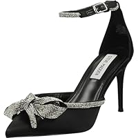 Steve Madden Lumiere SM11002640 - Sandali da donna, nero satinato, 37 EU