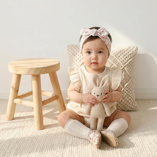Image of SNOWIE SOFT Baby Headbands Soft Stretchy Baby Girl Bows Newborn