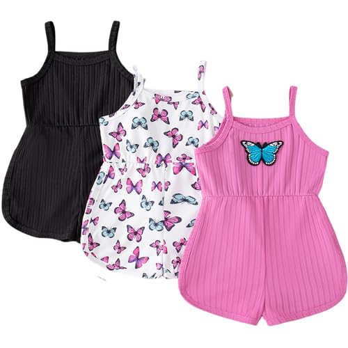 VARMILO 62584279022 Jumpsuit Romper Black-Rose 2-3 Year